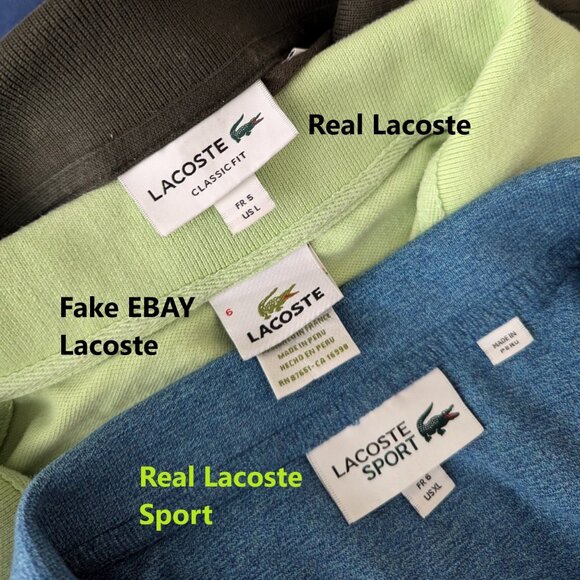 Lacoste Polo Shirt - flaw - Picture 9 of 11
